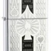 Zippo Ace High Polish Chrome Lighter 2 Zippo Ace High Polish Chrome Lighter -Elighters Shop zippo ace high polish chrome lighter 42