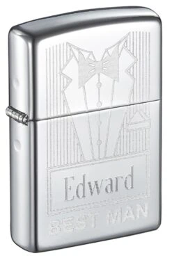 Zippo Best Man High Polish Chrome Windproof Lighter