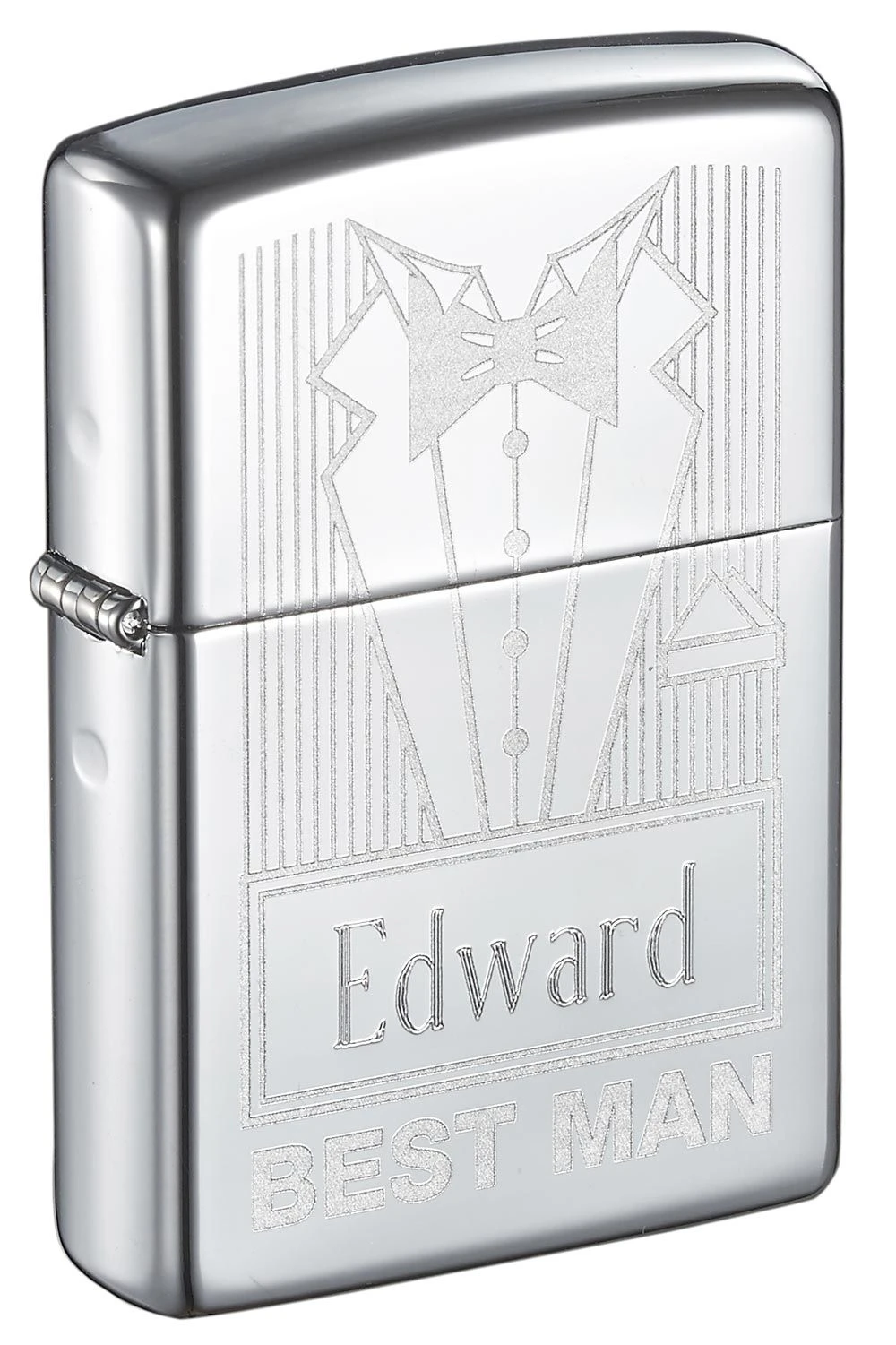 Zippo Best Man High Polish Chrome Windproof Lighter 3 Zippo Best Man High Polish Chrome Windproof Lighter