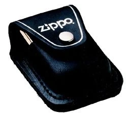 Zippo Black Lighter Pouch With Clip 3 Zippo Black Lighter Pouch With Clip