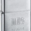 Zippo Brushed Chrome Armor Personalized Lighter - Free Engraving 1 Zippo Brushed Chrome Armor Personalized Lighter - Free Engraving -Elighters Shop zippo brushed chrome armor heavy wall lighter with free engraving 58