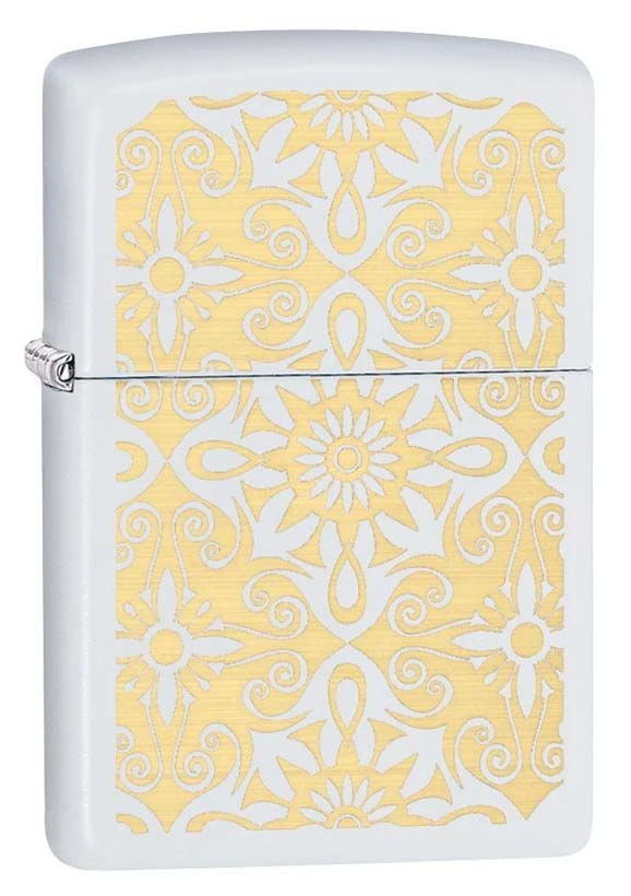Zippo Classical Curve White Matte Lighter 3 Zippo Classical Curve White Matte Lighter