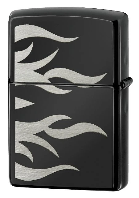 Zippo Ebony Flames Windproof Lighter 5 Zippo Ebony Flames Windproof Lighter - Image 3