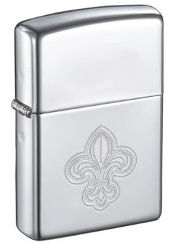 Zippo Fleur De Lis High Polish Chrome Windproof Lighter 8 Zippo Fleur De Lis High Polish Chrome Windproof Lighter -Elighters Shop zippo fleur de lis high polish chrome windproof lighter 103