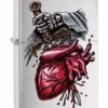 Zippo Goth Sword In The Heart - Brushed Chrome Lighter -Elighters Shop zippo goth sword in the heart brushed chrome lighter 41