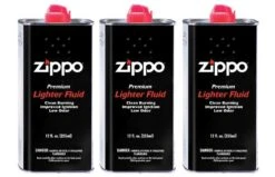 Zippo Lighter Fluid 12 Oz - 3 Can Pack - Ships By Ground Only