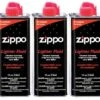 Zippo Lighter Fluid 4 Oz 3-Can Pack (Ships Ground) 1 Zippo Lighter Fluid 4 Oz 3-Can Pack (Ships Ground) -Elighters Shop zippo lighter fluid 3 can pack of 4 oz cans for traditional zippo lighters 48