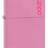 Zippo Pink Matte Lighter With Zippo Logo 2 Zippo Pink Matte Lighter With Zippo Logo -Elighters Shop zippo pink matte lighter with zippo logo 51