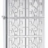 Zippo Playboy Triangles High Polish Chrome Windproof Lighter
