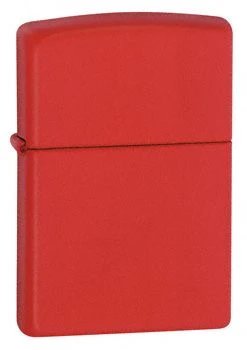 Zippo Red Matte Lighter