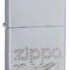 Zippo Scroll Satin Chrome Lighter 2 Zippo Scroll Satin Chrome Lighter -Elighters Shop zippo scroll satin chrome lighter 43