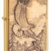 Zippo Where Eagles Dare Emblem Brushed Brass Lighter 1 Zippo Where Eagles Dare Emblem Brushed Brass Lighter -Elighters Shop zippo where eagles dare emblem brushed brass lighter 40